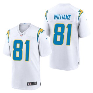 Men's Los Angeles Chargers Mike Williams White Game Jersey