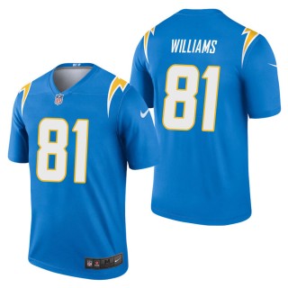 Men's Los Angeles Chargers Mike Williams Powder Blue Legend Jersey