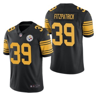 Men's Pittsburgh Steelers Minkah Fitzpatrick Black Color Rush Limited Jersey