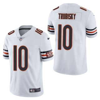 Men's Chicago Bears Mitchell Trubisky White Vapor Untouchable Limited Jersey