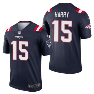 Men's New England Patriots N'Keal Harry Navy Legend Jersey