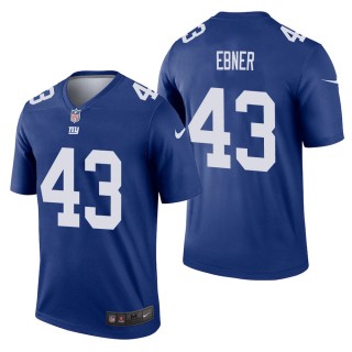Men's New York Giants Nate Ebner Royal Legend Jersey