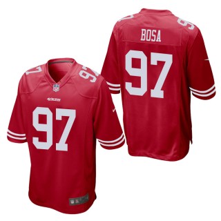 Men's San Francisco 49ers Nick Bosa Scarlet Game Jersey