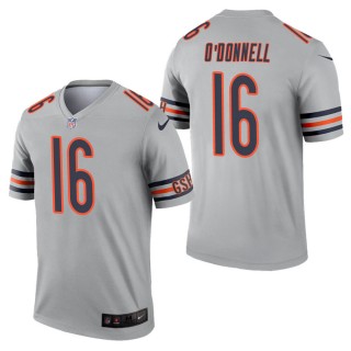 Men's Chicago Bears Pat O'Donnell Silver Inverted Legend Jersey