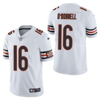Men's Chicago Bears Pat O'Donnell White Vapor Untouchable Limited Jersey