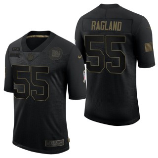 Men's New York Giants Reggie Ragland Black Salute to Service Jersey
