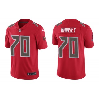 Men's Tampa Bay Buccaneers Robert Hainsey Red Color Rush Limited Jersey