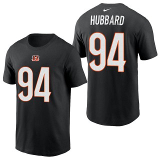 Men's Cincinnati Bengals Sam Hubbard Black 2021 Name & Number T-Shirt