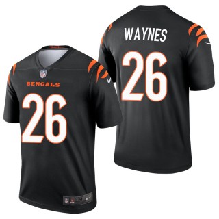 Men's Cincinnati Bengals Trae Waynes Black 2021 Legend Jersey
