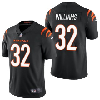 Men's Cincinnati Bengals Trayveon Williams Black 2021 Vapor Limited Jersey