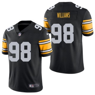 Men's Pittsburgh Steelers Vince Williams Black Alternate Vapor Limited Jersey