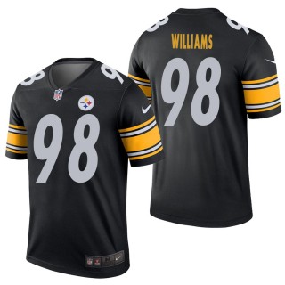Men's Pittsburgh Steelers Vince Williams Black Legend Jersey