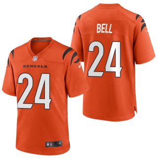 Men's Cincinnati Bengals Vonn Bell Orange 2021 Game Jersey