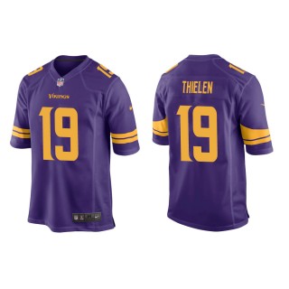 Men's Minnesota Vikings Adam Thielen #19 Purple Alternate Game Jersey
