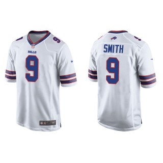 Men's Buffalo Bills Andre Smith #9 White Game Jersey