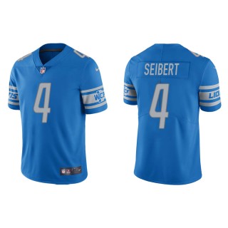 Men's Detroit Lions Austin Seibert #4 Light Blue Vapor Limited Jersey