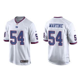 Men's New York Giants Blake Martinez #54 White Alternate Game Jersey