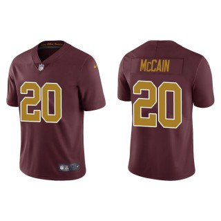 Men's Washington Football Team Bobby McCain #20 Burgundy Alternate Vapor Limited Jersey