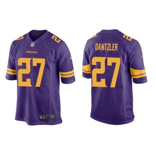 Men's Minnesota Vikings Cameron Dantzler #27 Purple Alternate Game Jersey