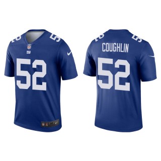 Men's New York Giants Carter Coughlin #52 Royal Legend Jersey