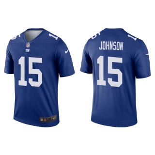 Men's New York Giants Collin Johnson #15 Royal Legend Jersey