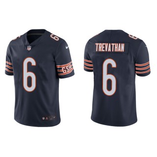 Men's Chicago Bears Danny Trevathan #6 Navy Vapor Limited Jersey