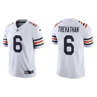 Men's Chicago Bears Danny Trevathan #6 White Classic Limited Jersey