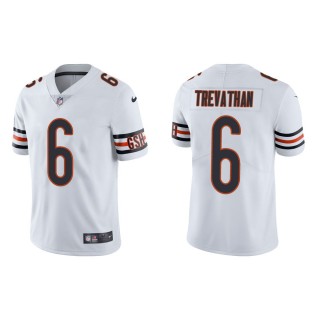 Men's Chicago Bears Danny Trevathan #6 White Vapor Limited Jersey
