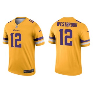 Men's Minnesota Vikings Dede Westbrook #12 Gold Inverted Legend Jersey