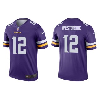 Men's Minnesota Vikings Dede Westbrook #12 Purple Legend Jersey