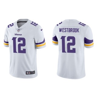 Men's Minnesota Vikings Dede Westbrook #12 White Vapor Limited Jersey