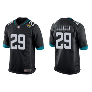 Men's Jacksonville Jaguars Duke Johnson #29 Black Game Jersey