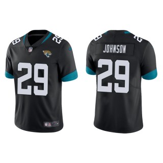Men's Jacksonville Jaguars Duke Johnson #29 Black Vapor Limited Jersey