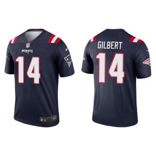 Men's New England Patriots Garrett Gilbert #14 Navy Legend Jersey