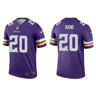 Men's Minnesota Vikings Harrison Hand #20 Purple Legend Jersey