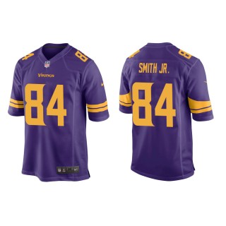 Men's Minnesota Vikings Irv Smith Jr. #84 Purple Alternate Game Jersey
