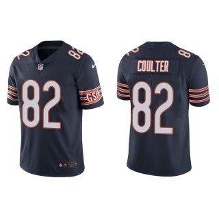 Men's Chicago Bears Isaiah Coulter #82 Navy Vapor Limited Jersey