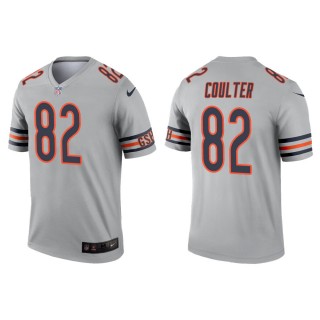 Men's Chicago Bears Isaiah Coulter #82 Silver Inverted Legend Jersey