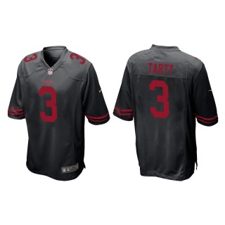 Men's San Francisco 49ers Jaquiski Tartt #3 Black Game Jersey
