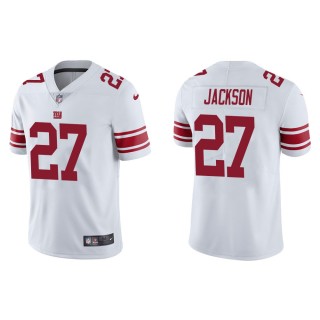 Men's New York Giants Josh Jackson #27 White Vapor Limited Jersey