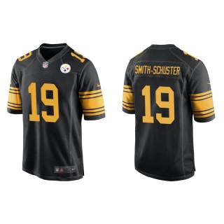 Men's Pittsburgh Steelers JuJu Smith-Schuster #19 Black Alternate Game Jersey