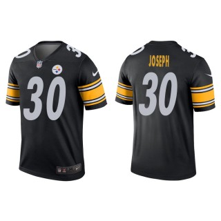 Men's Pittsburgh Steelers Karl Joseph #30 Black Legend Jersey