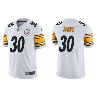 Men's Pittsburgh Steelers Karl Joseph #30 White Vapor Limited Jersey