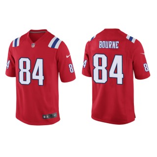 Men's New England Patriots Kendrick Bourne #84 Red Alternate Game Jersey