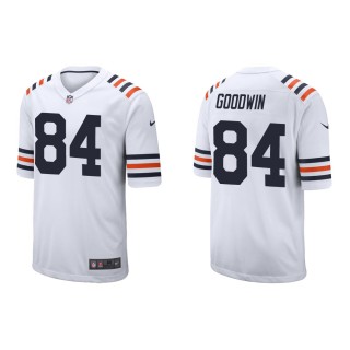 Men's Chicago Bears Marquise Goodwin #84 White Alternate Classic Game Jersey
