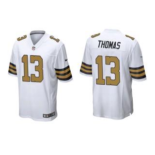 Men's New Orleans Saints Michael Thomas #13 White Alternate Game Jersey