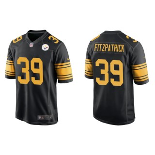 Men's Pittsburgh Steelers Minkah Fitzpatrick #39 Black Alternate Game Jersey