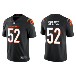 Men's Cincinnati Bengals Noah Spence #52 Black Vapor Limited Jersey