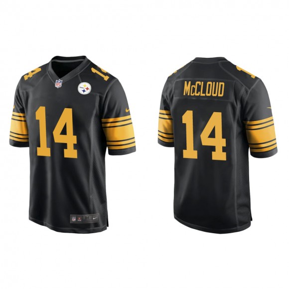 Men's Pittsburgh Steelers Ray-Ray McCloud #14 Black Alternate Game Jersey