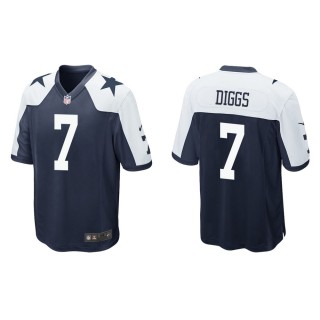 Men's Dallas Cowboys Trevon Diggs #7 Navy Alternate Game Jersey